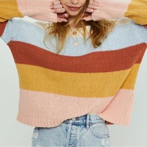 Billabong Cotton Blend Stripe Sweater